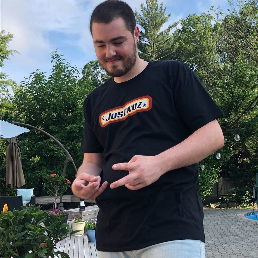 Justwoz "Black" T-Shirt